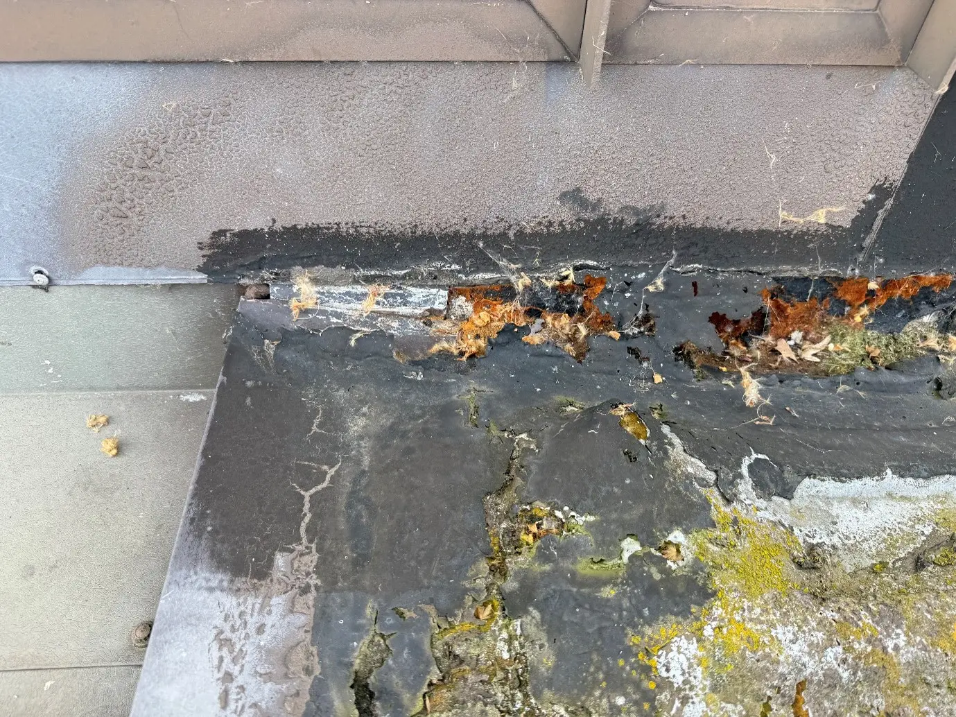 Reactive Leak Repair roof maintenance & repairs system installed by TRS on a UK commercial building