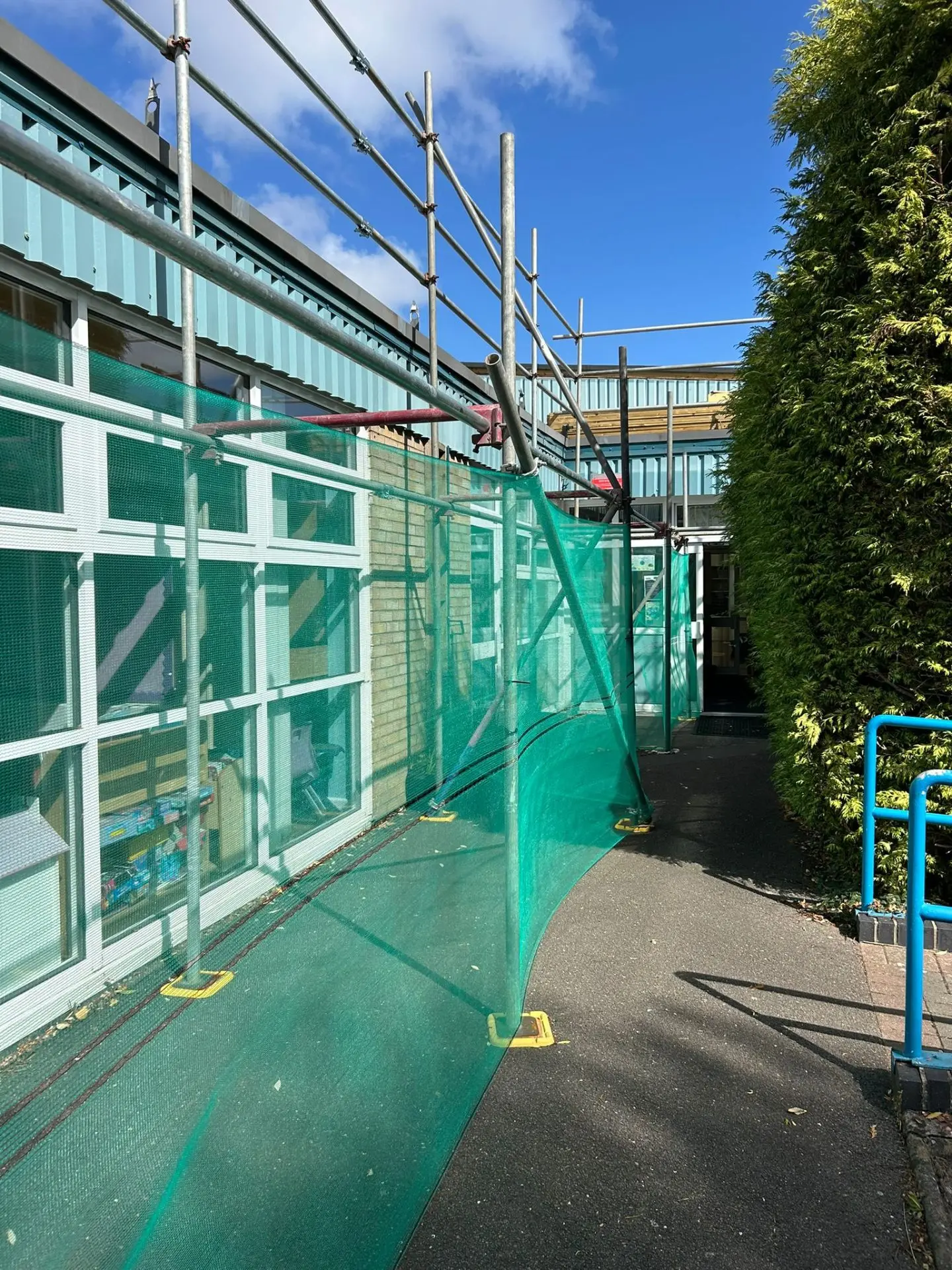 Anchor Points & Eyebolts roof safety systems system installed by TRS on a UK commercial building