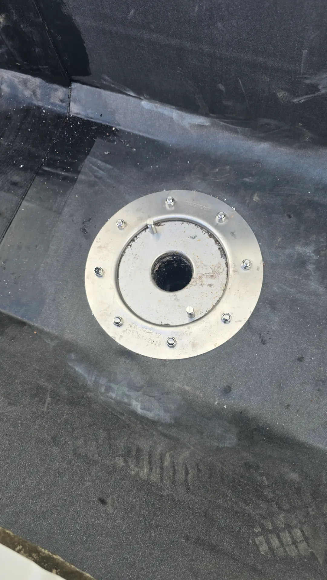 Syphonic Drainage Where Suitable gutters & rainwater systems system installed by TRS on a UK commercial building