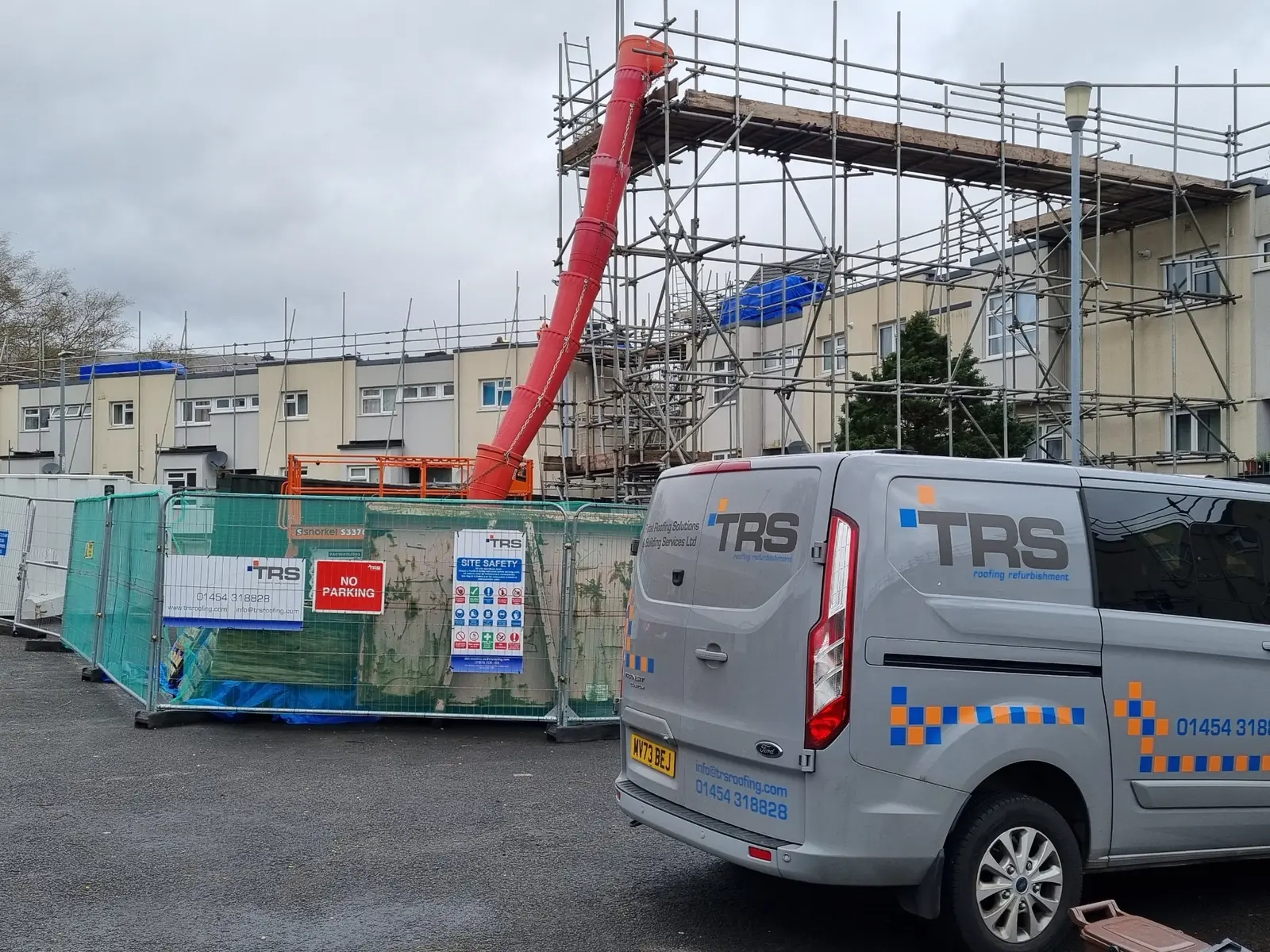 Commercial associated building works delivered by TRS