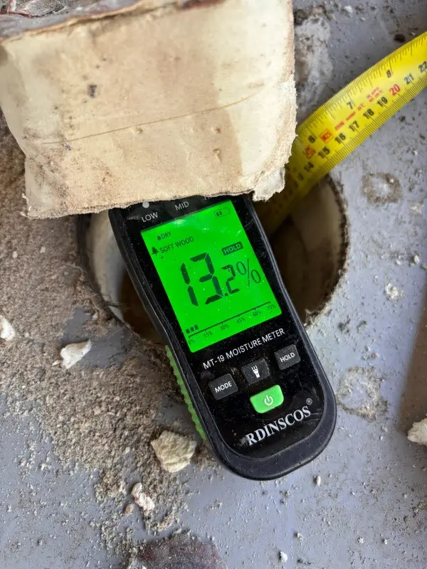 Moisture & Core Sampling roof surveys system installed by TRS on a UK commercial building