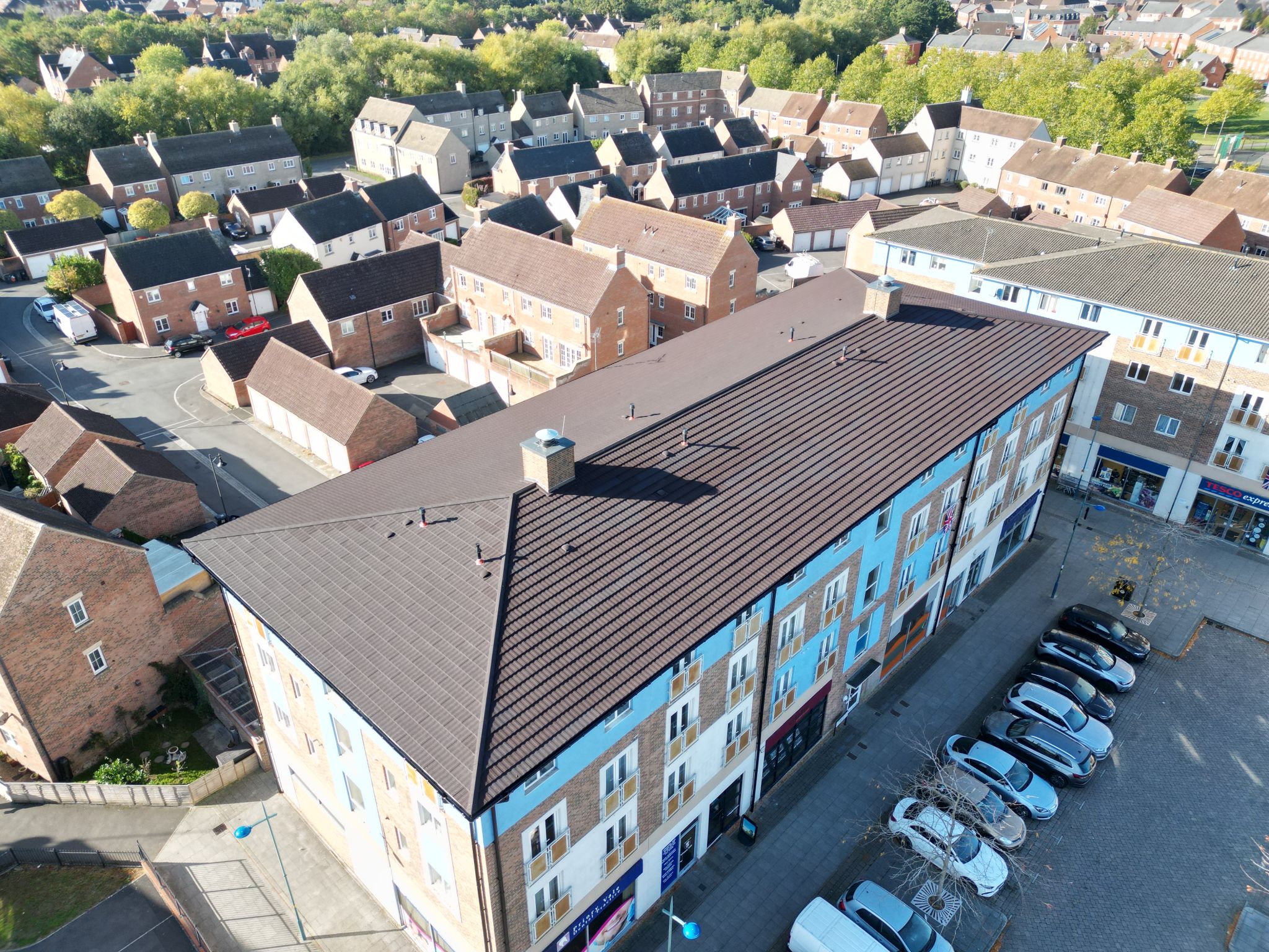 Completed Roof Cladding